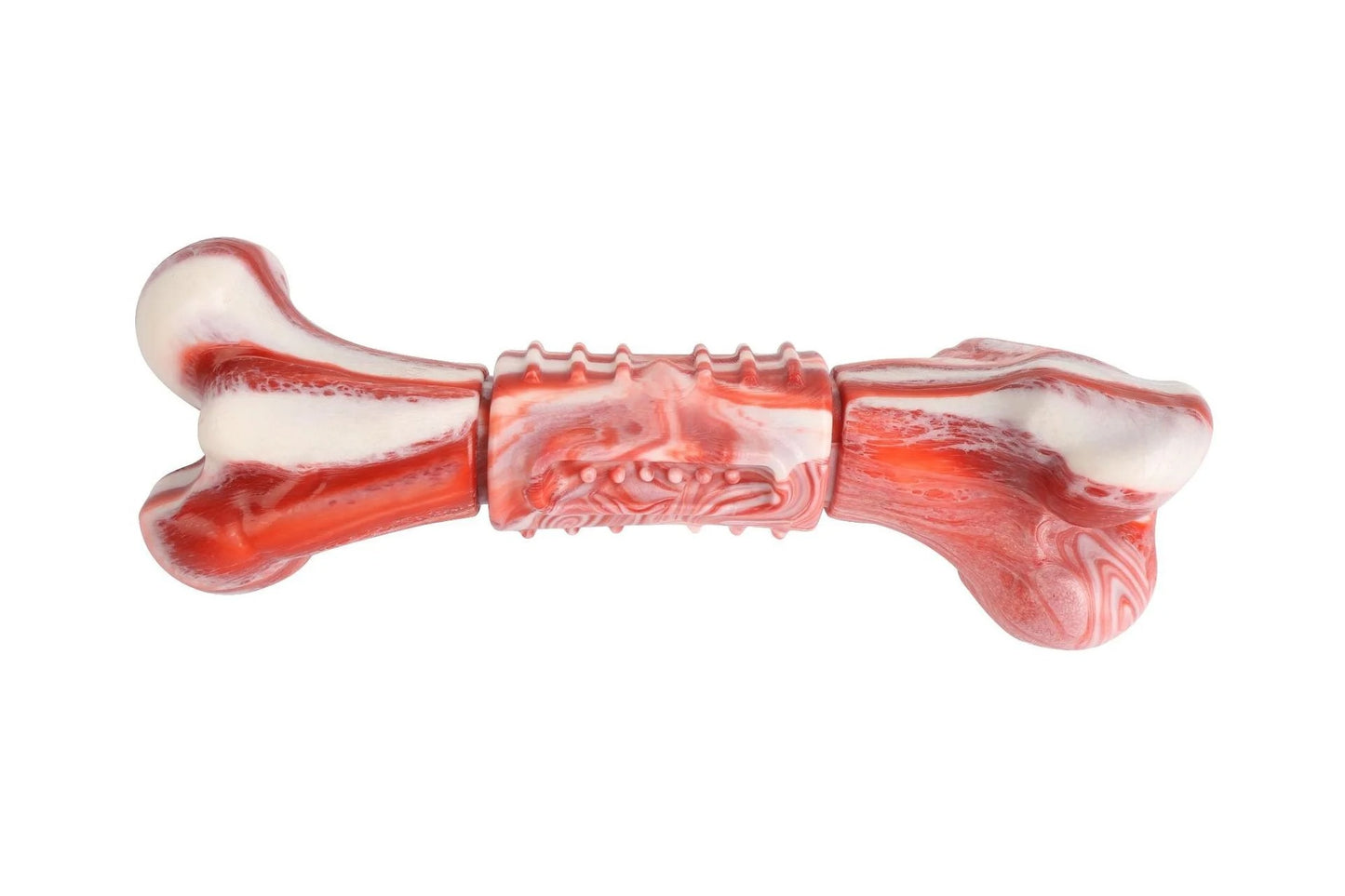 Eco-Friendly Degradable Dog Chew Toys Set for Large and Medium Dogs, Bite Resistant Panda Ring and Bone Style Chewing Toys, Durable Textured Dog Toys for Daily Play and Dental Support